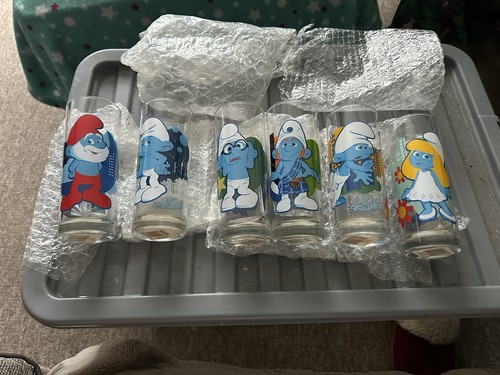 2011 smurf glasses - 2011,