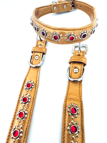 Luxury real leather gold - luxury,