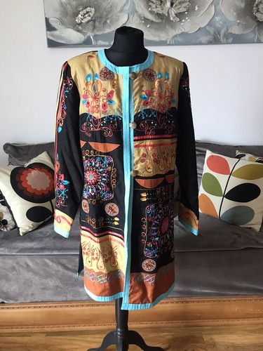 Indigo moon embroidered - indigo, tunic