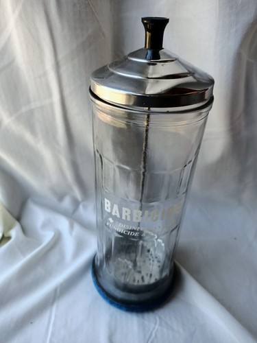 Barbicide disinfecting jar - disinfecting,