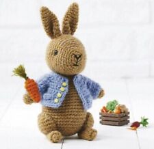 (116) Crochet Pattern- Peter Rabbit Soft Toy Amigurumi Method DK 20 cm Tall