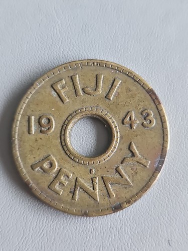 Fiji penny 1943 - fiji,