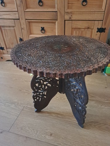 Vintage anglo indian - vintage, carved