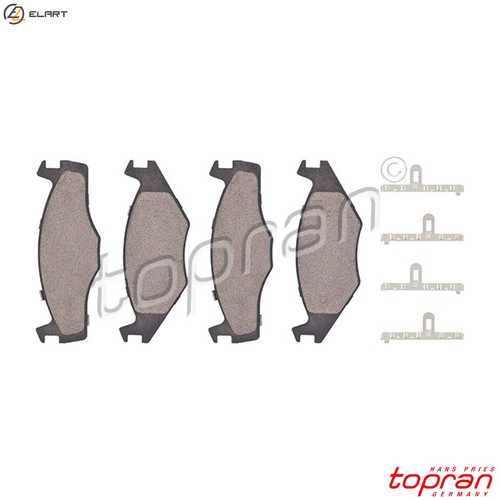 Brake pad set - disc, 104