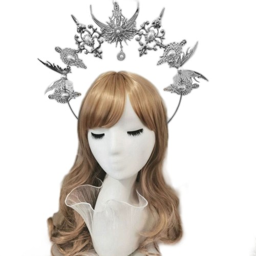 Halo crown vintage - vintage, headband