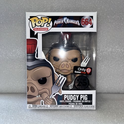 Funko pop power rangers - power, pudgy