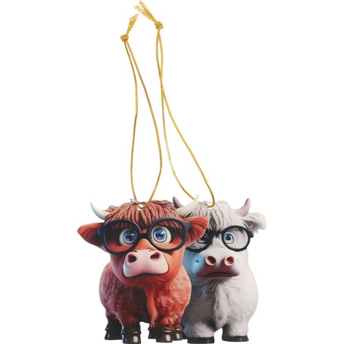 Pcs highland cow - pcs, pendant