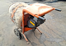 Used CONCRETE CEMENT MIXER WITH STAND PETROL 4-STROKE HONDA ENGINE GX50