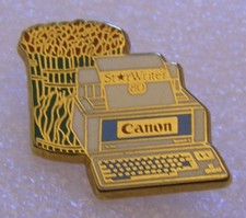 pin's CANON STARWRITER 80