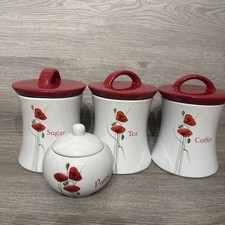 Dunelm Poppy Tea Sugar Coffee