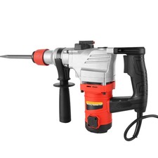 Heavy-Duty SDS Drill Rotary Hammer Electric Breaker with Chisel Bits & Case 240v