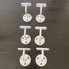 Handrail Bracket 63mm White X 6