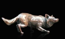 Border Collie Small Bronze Figurine (Limited Edition) Michael Simpson
