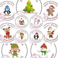 Personalised Christmas Sticker