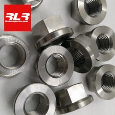Titanium GR5 flange head nut  M10x1.25mm sprocket/ engine mount