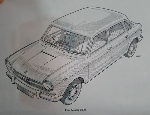 Austin 1800 body service parts