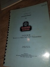 Instruction Manual For Marconi