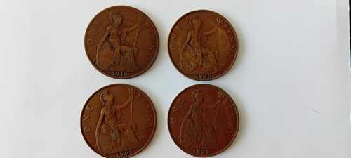 Kgv old british coins - kgv, x