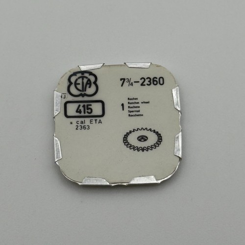 Eta 2360 ratchet wheel - 2360,