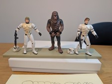 Star Wars POTF2 Death Star Escape Toys R Us exclusive 1997 Han & Luke