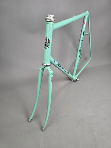 Frame set bianchi celeste 80s - bianchi,