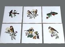 Vintage Bird Tiles English