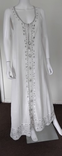 Vintage indian white muslin - indian,