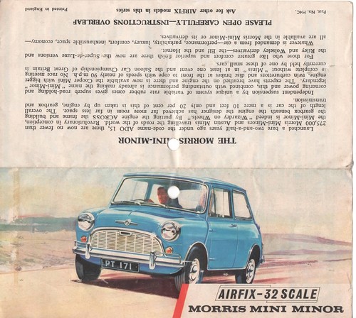 Vintage airfix morris - airfix, 1:32
