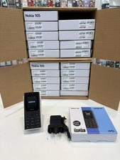Nokia 105 (2023 Model) TA-1557 1.8" IPS Display Dual Sim Un +  EE,02 FREE SIM