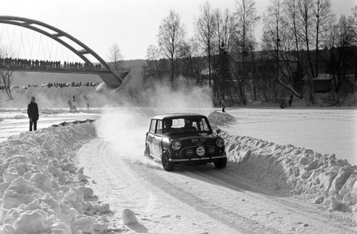 Mini cooper 1967 rally car - rally,