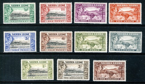 Sierra leone king george - george, vi