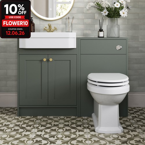 1120mm traditional vanity - traditional,
