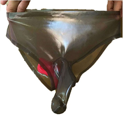 Mens latex underwear - latex, rubber