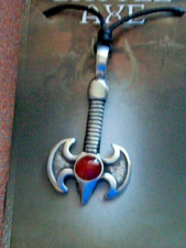 Battle axe pewter pendent - pendent, on