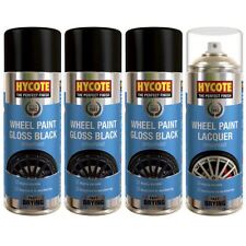 Hycote Gloss Black Wheel Spray