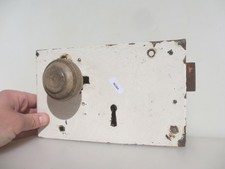 Large Antique Iron Door Lock