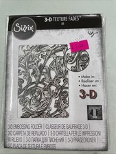 Sizzix Tim Holtz 3D Texture Fades Embossing Folder Entangled