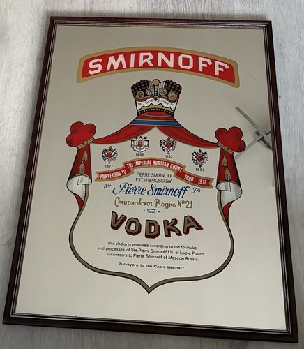 Vintage smirnoff vodka - smirnoff,