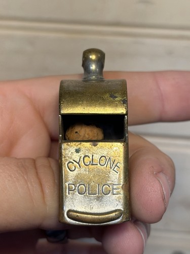 Vintage cyclone whistle - vintage,