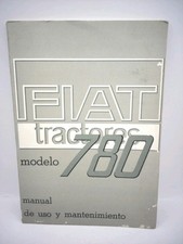 Fiat Model 780 Tractor Manual
