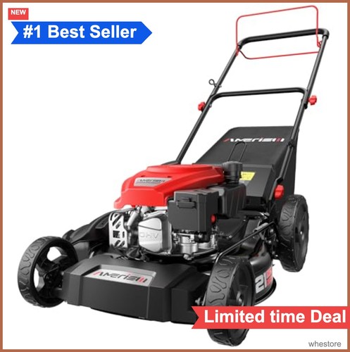 Self propelled gas - lawn, mower