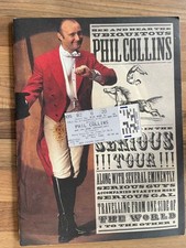 Phil Collins Programme And Ticket 1990