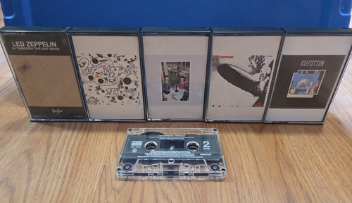 Led zeppelin cassette tape lot - led,