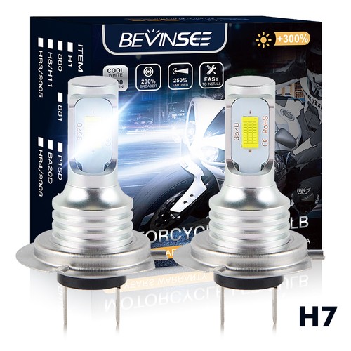 Led headlight bulbs - h7,