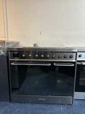 SMEG C92GPX9 90 cm Dual Fuel Range Cooker - Stainless Steel