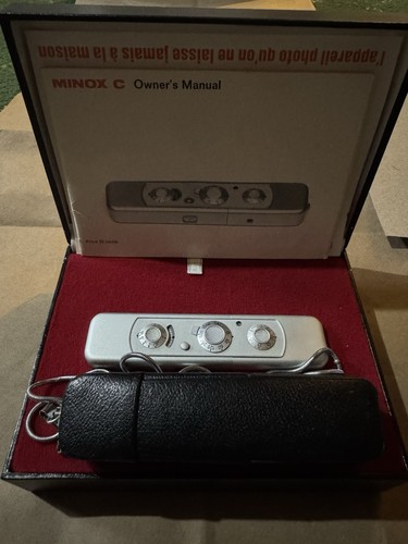 Minox subminiature spy - minox, c