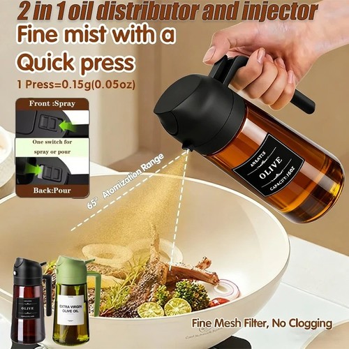 470ml glass olive oil - olive,
