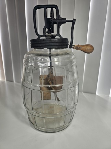 Vintage dazey glass butter - dazey,