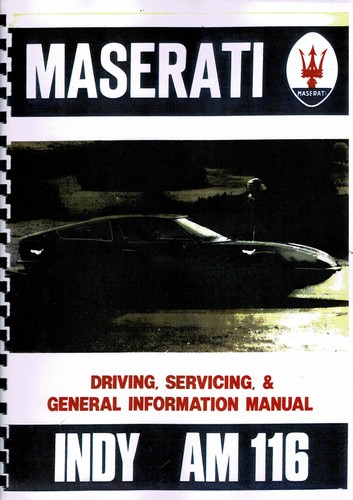 Maserati indy am116 driving - am116,