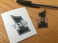 Steve hislop stickers - stickers, (very